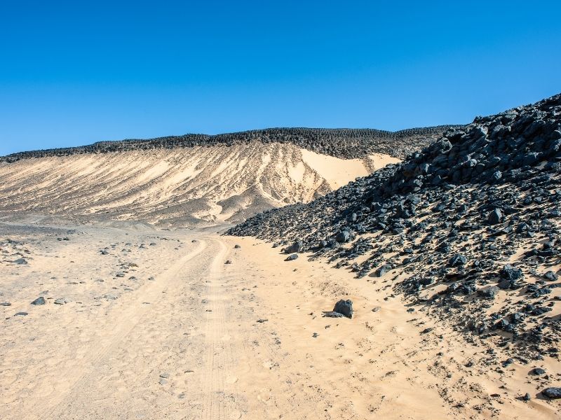 <p>Viaggio in Egitto - Deserto bianco e nero</p>
